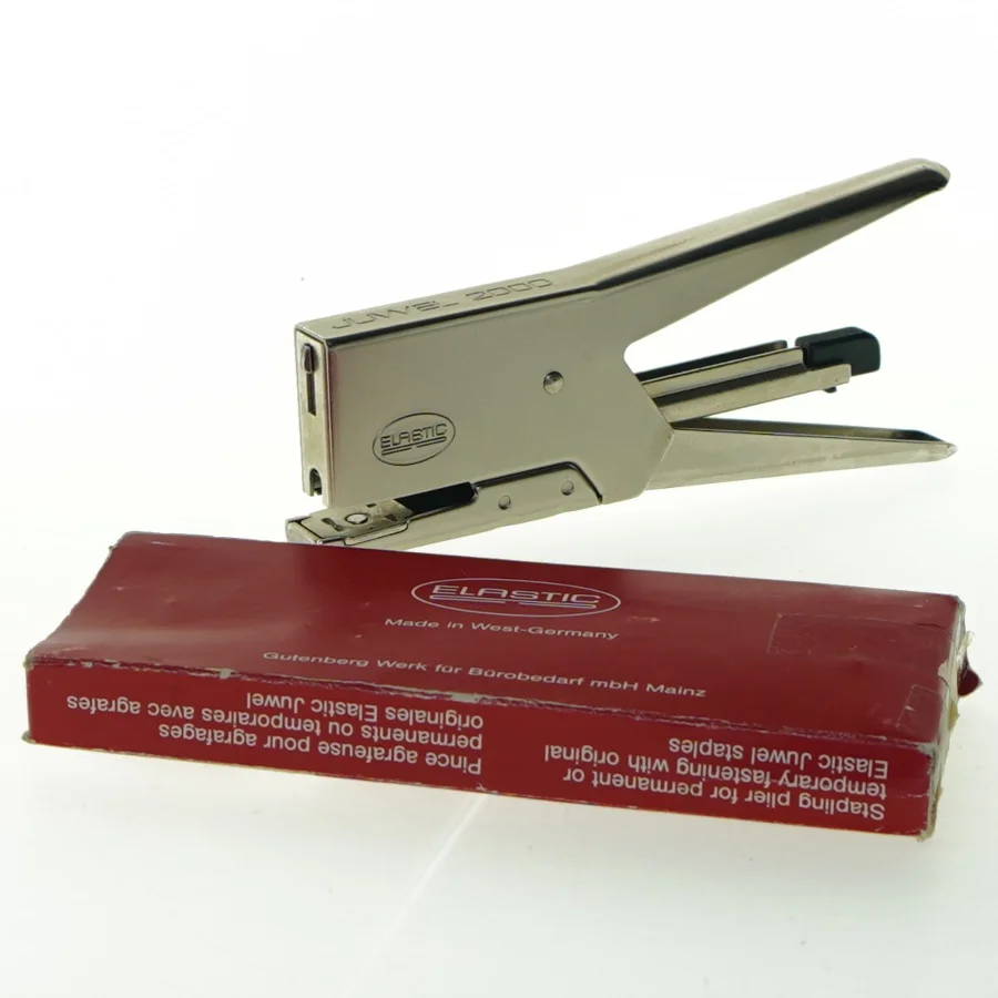 Hæftemaskine fra Elastic (str. 15x6 cm)