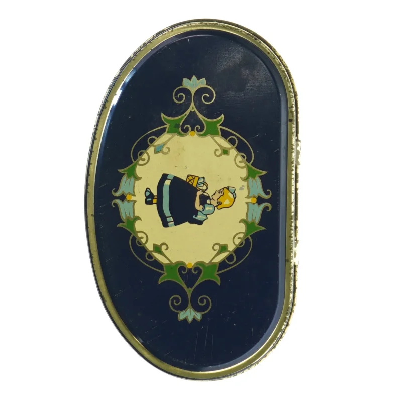 Genoptrykt antik Irma dåse fra Irma (str. 15,5x9x5,5 cm)