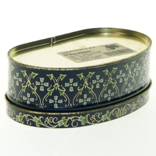 Genoptrykt antik Irma dåse fra Irma (str. 15,5x9x5,5 cm)