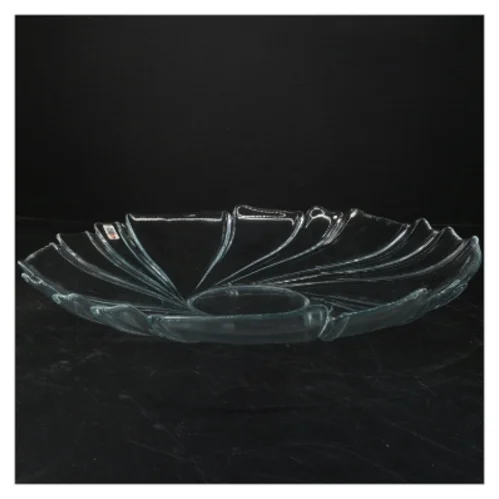 Glasfad fra Holmegaard (str. Ø. 39 cm)