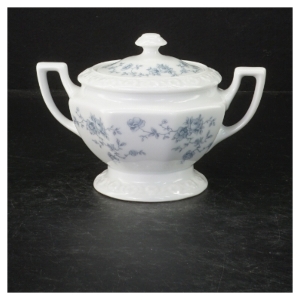 Maria Blå Blomst sukkerskål fra Rosenthal (str. Ø. 10 cm)