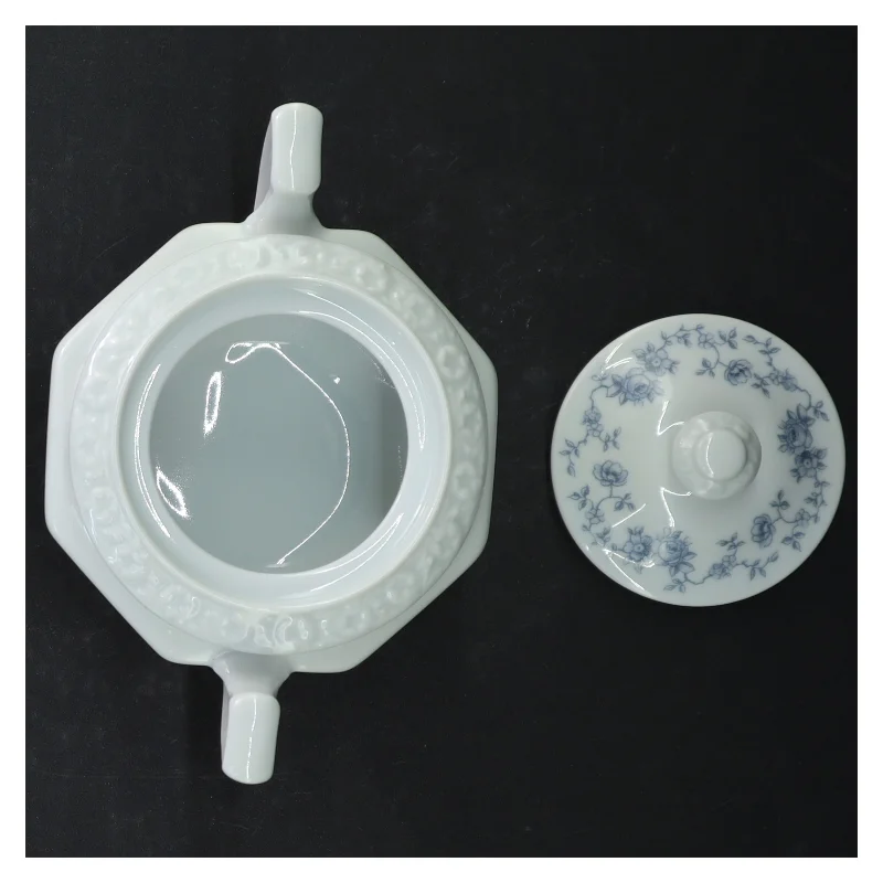 Maria Blå Blomst sukkerskål fra Rosenthal (str. Ø. 10 cm)