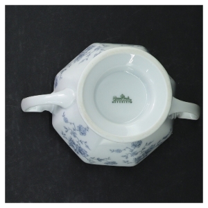 Maria Blå Blomst sukkerskål fra Rosenthal (str. Ø. 10 cm)