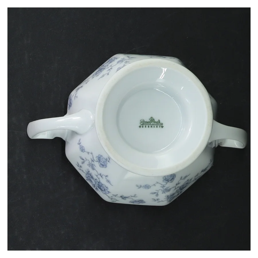 Maria Blå Blomst sukkerskål fra Rosenthal (str. Ø. 10 cm)