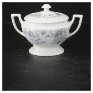 Maria Blå Blomst sukkerskål fra Rosenthal (str. Ø. 10 cm)