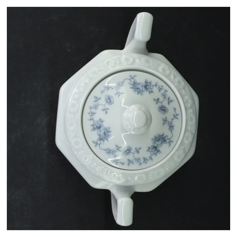 Maria Blå Blomst sukkerskål fra Rosenthal (str. Ø. 10 cm)