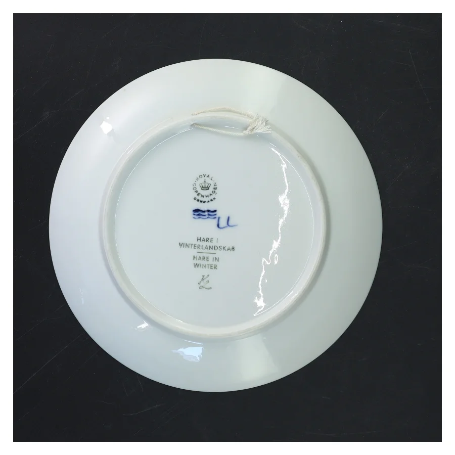Royal Copenhagen Juleplatte 1971 fra Royal Copenhagen (str. Ø 18,5 cm)