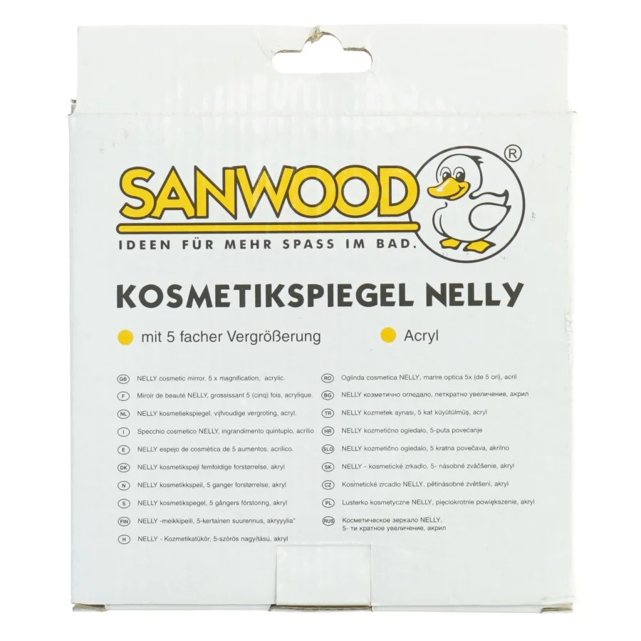 Kosmetikspejl (str. 16,5x16x3 cm)