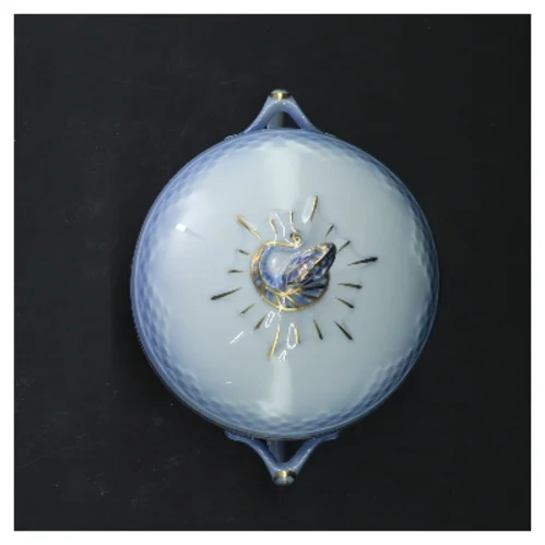 Sukkerskål med mågemotiv fra Bing Og Grøndal (str. Ø 11 cm)