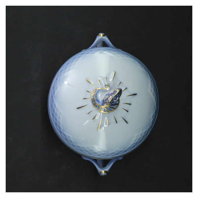 Sukkerskål med mågemotiv fra Bing Og Grøndal (str. Ø 11 cm)