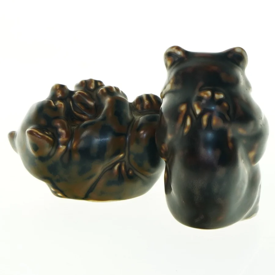Figurer af bjørneunger fra Royal Copenhagen (str. 8,5x7 cm)
