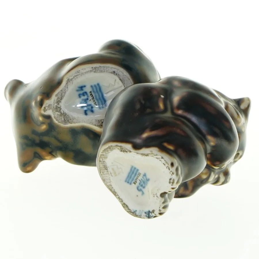 Figurer af bjørneunger fra Royal Copenhagen (str. 8,5x7 cm)