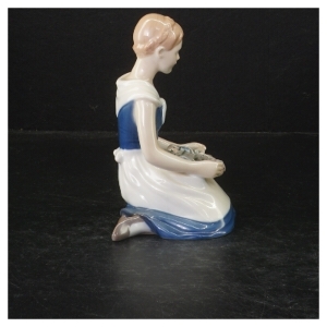 Porcelæn figur fra B&G (str. 14 cm)