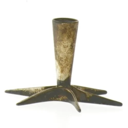 Vintage metal lysestage (str. Ø 7 cm)