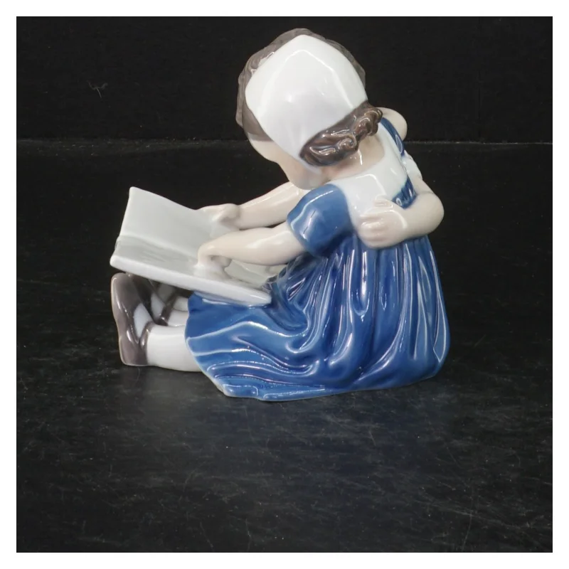 porcelæns figur af små børn fra B&G (str. 10 cm)