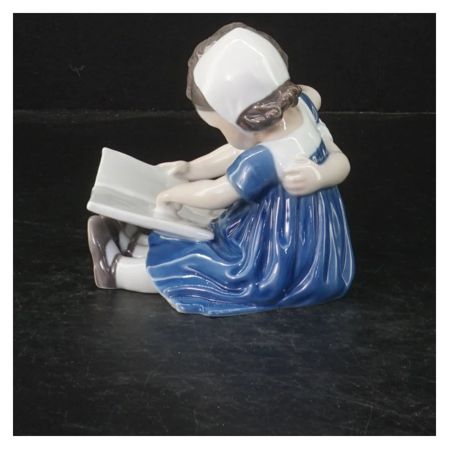 porcelæns figur af små børn fra B&G (str. 10 cm)