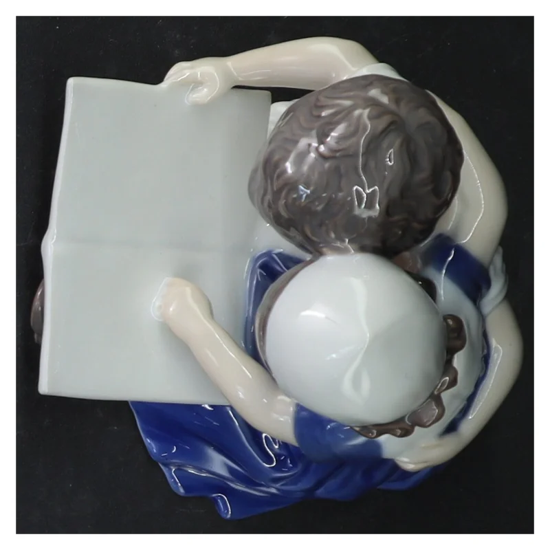 porcelæns figur af små børn fra B&G (str. 10 cm)