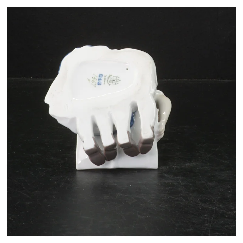 porcelæns figur af små børn fra B&G (str. 10 cm)