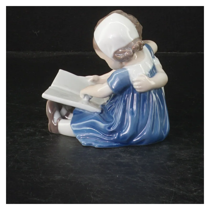 porcelænsfigur af små børn fra B&G (str. 10 cm)