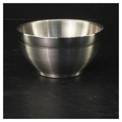 Rustfri stålkål (str. Ø. 12 cm. længde. 6,5 cm)