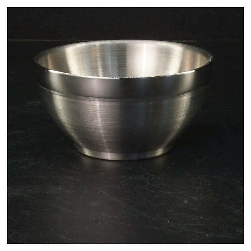 Rustfri stålkål (str. Ø. 12 cm. længde. 6,5 cm)