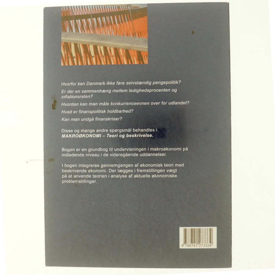 Makroøkonomi : teori og beskrivelse af Henrik Grell (f. 1953) (Bog)
