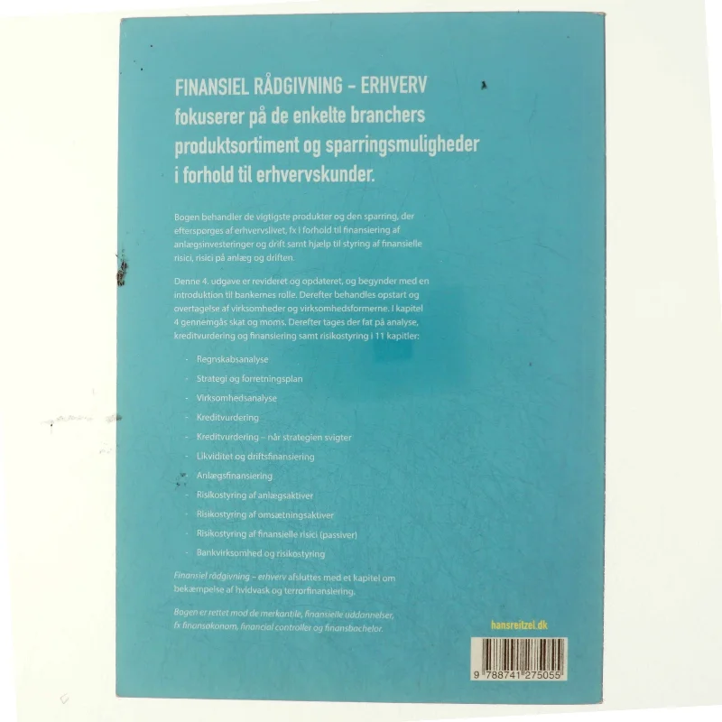 Finansiel rådgivning - erhverv af Lars Truelsegaard (Bog)