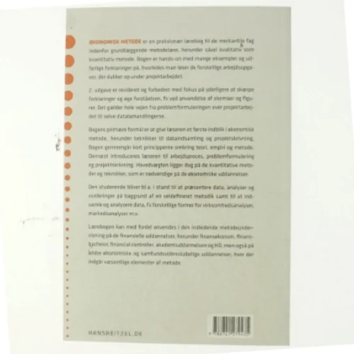 Økonomisk metode af Kenneth Hansen (f. 1966) (Bog)