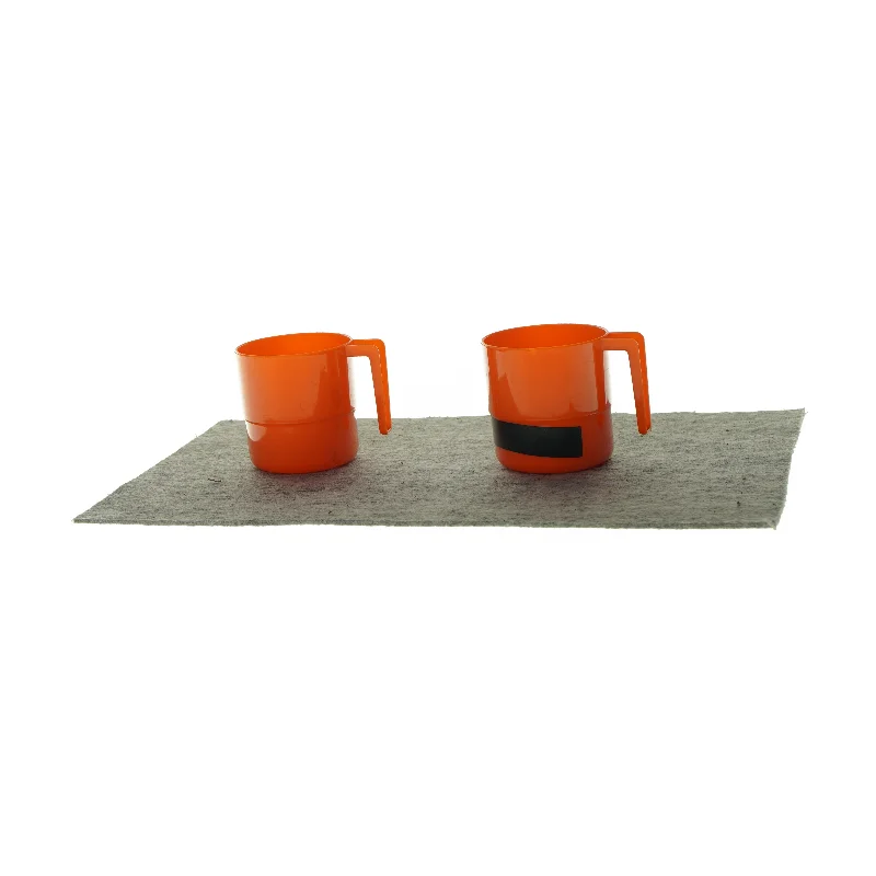 Plastikkopper (2 stk) (str. HØ 8 X 8 cm)