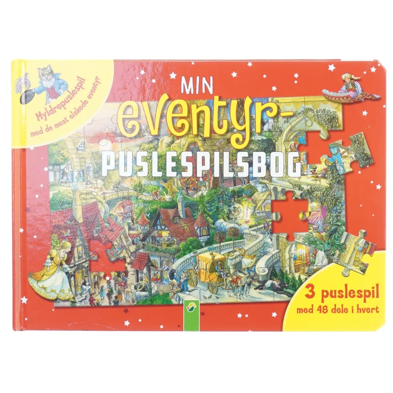min eventyr puslespilsbog (str. 30 x 22 cm)