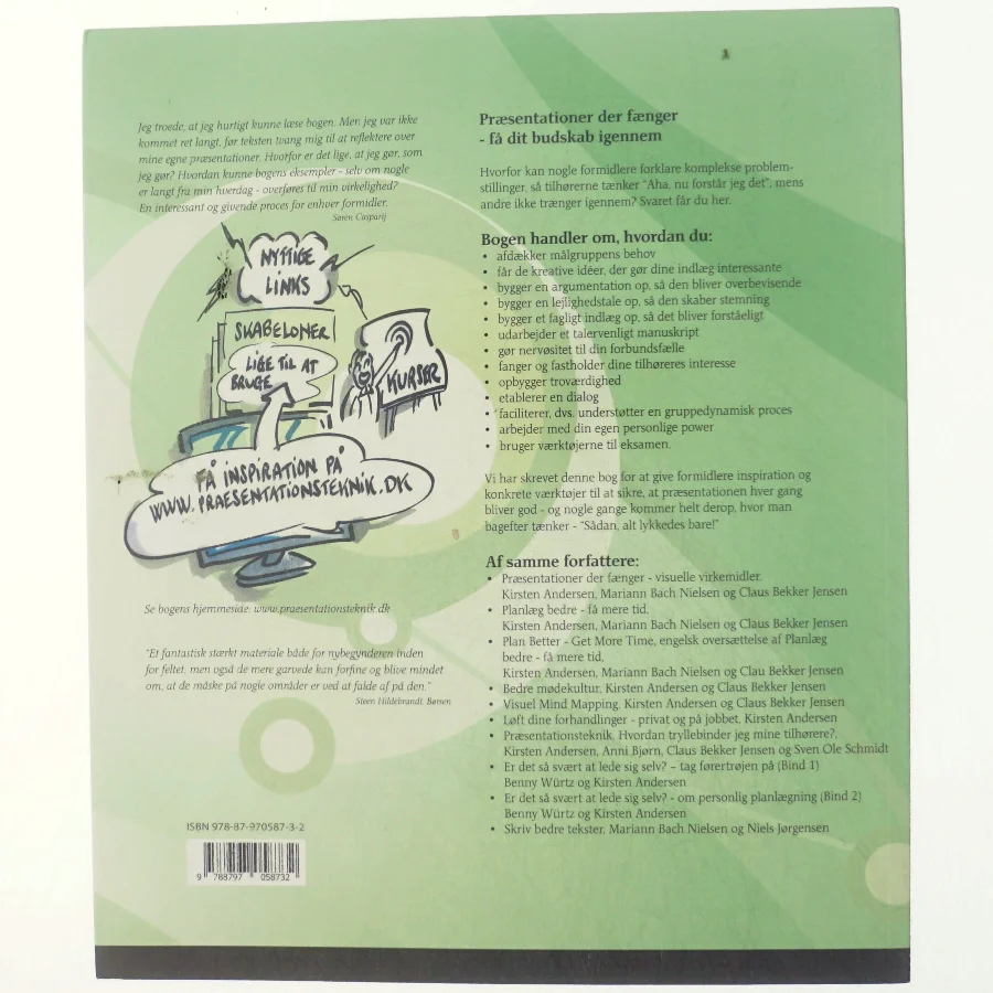 Præsentationer der fænger. Bind 1, Få dit budskab igennem (Bog)