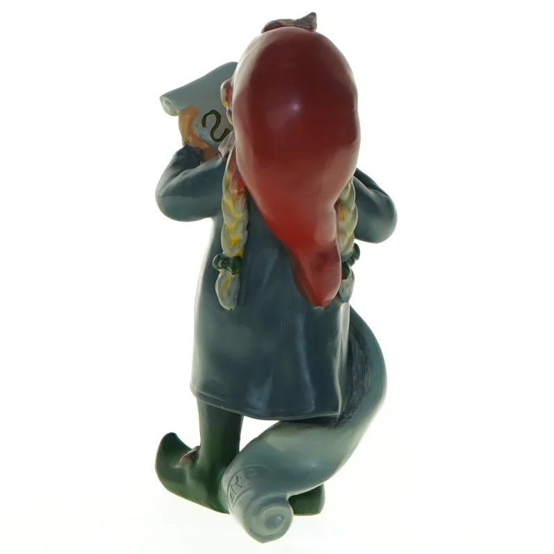 Julefigur af Nisse-Stine fra Carla Og Vilhelm. Hansen (str. 13 x 5 cm)