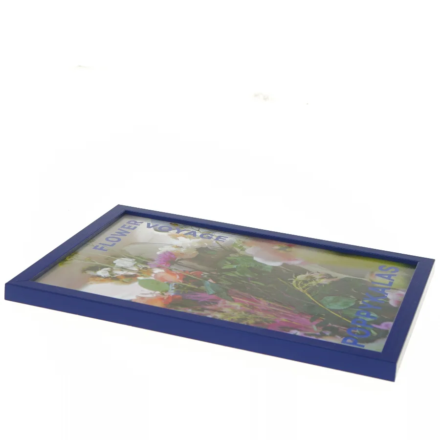 Poppy Kalas Flower voyage indrammet poster/plakat (str. 32x23 cm)