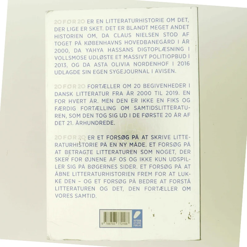 20 før 20 af Tue Andersen Nexø (Bog)