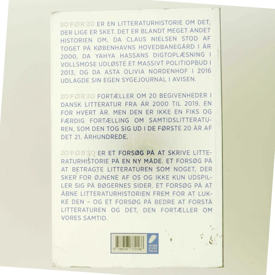 20 før 20 af Tue Andersen Nexø (Bog)