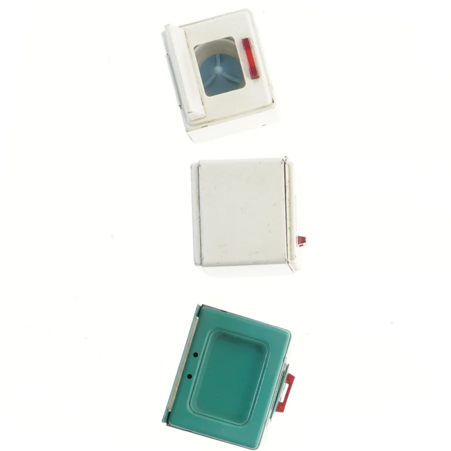 Retro legetøj. Miniature køkken sæt (str. ca. 8,5x10 cm)