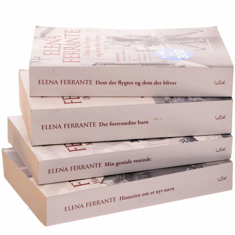 Napoli-romanerne af Elena Ferrante (Bog)