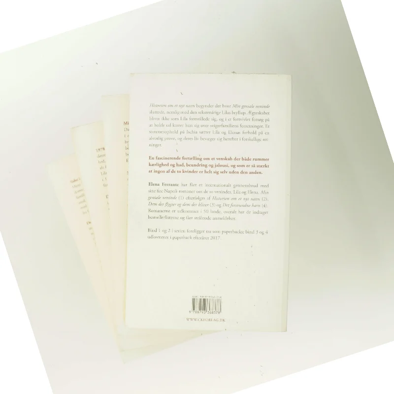 Napoli-romanerne af Elena Ferrante (Bog)