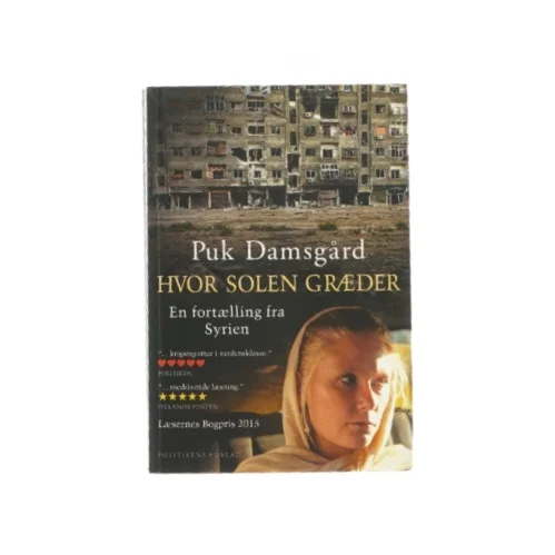 Hvor solen græder af Puk Damsgård fra Bog