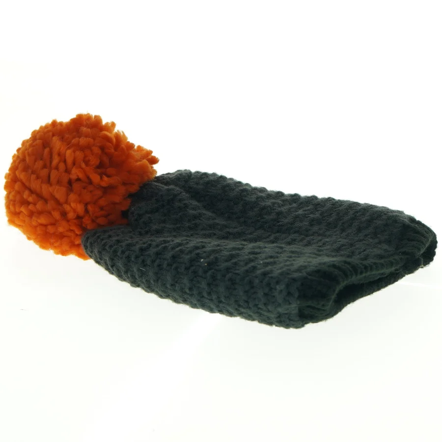 Strikket hue med pompon fra Crivit (str. Ø. 19 cm)