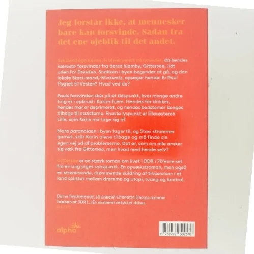 Gittersee : roman af Charlotte Gneuss (f. 1992) (Bog)