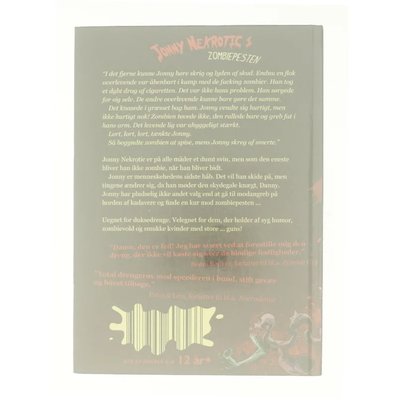 Jonny Nekrotic. 1 : Zombiepesten af Emil Blichfeldt (Bog)