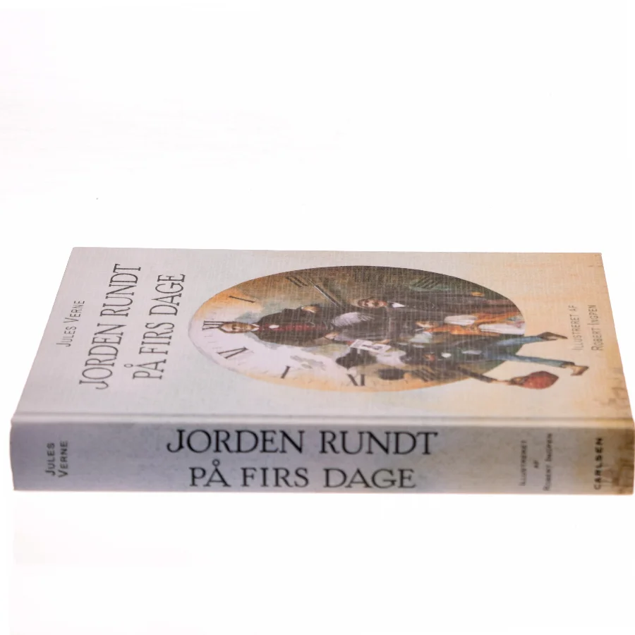 Jorden rundt på firs dage af Jules Verne (Bog)