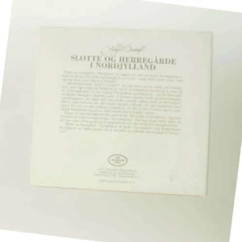 Slotte & Herregårde i Nordjylland af Helge V. Qvistorff (Bog)