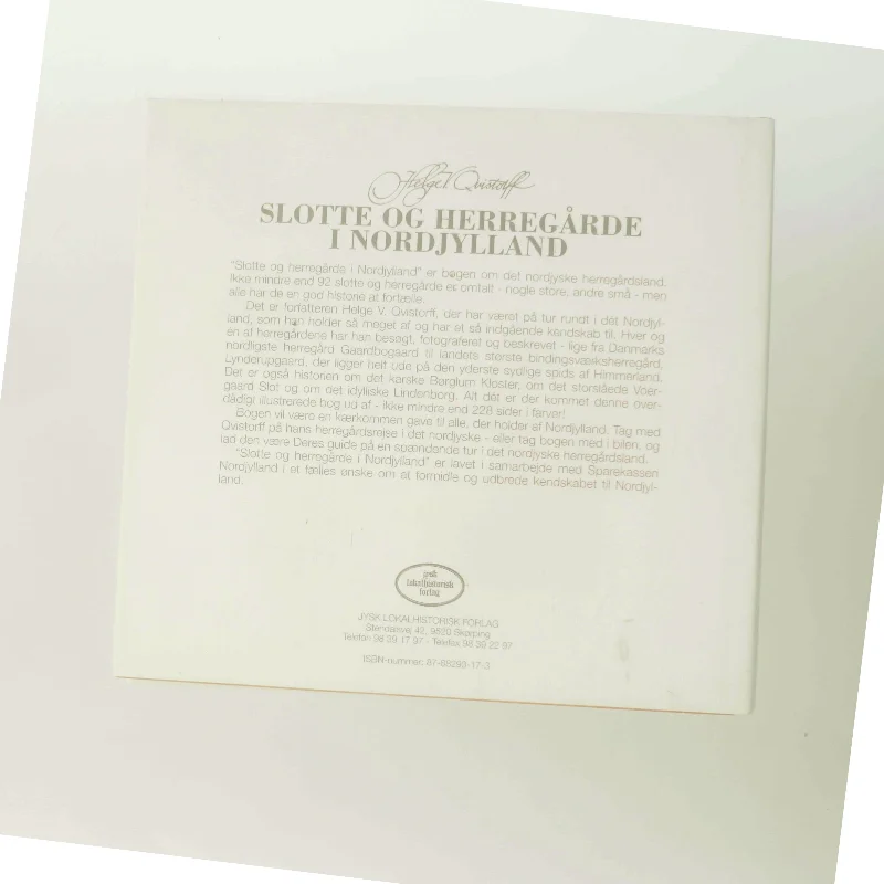 Slotte & Herregårde i Nordjylland af Helge V. Qvistorff (Bog)