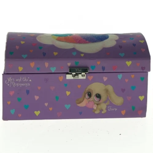 Smykkeskrin med dyr og hjerter