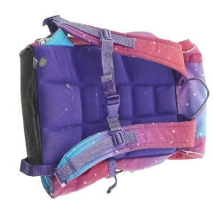 Skoletaske med enhjørning fra Jeva (str. 45 x 36 cm)