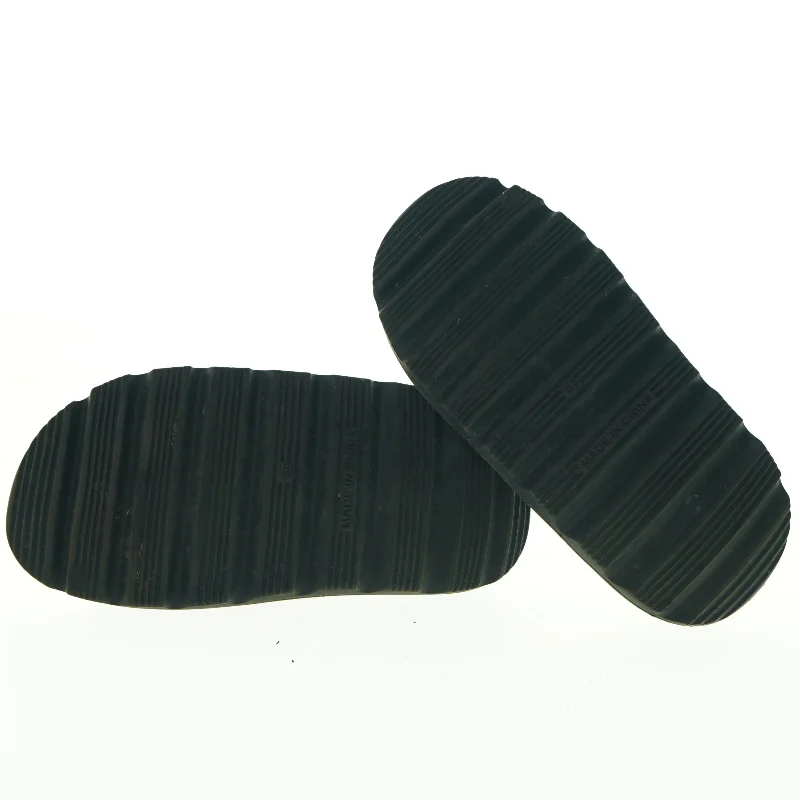 Sorte badesandaler (str. 36)