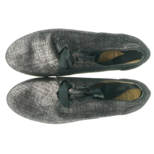 Sorte glimtende loafers med sløjfe fra Reve d'un jour (str. 36)