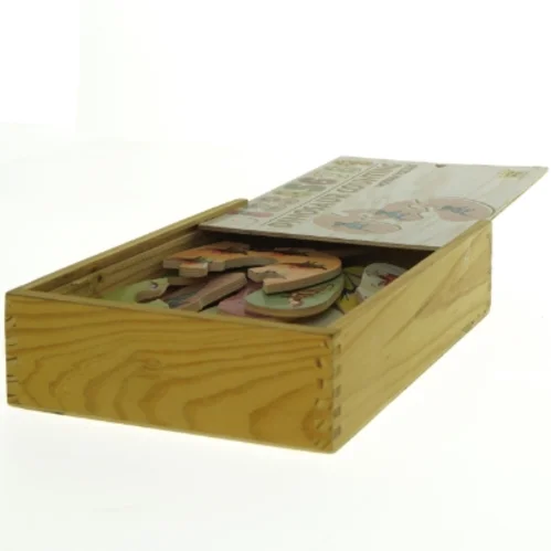 Træ puslespil med dinosaurmotiv fra Wild Republic (str. 22 x 17 cm)